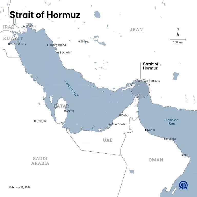 stretto di hormuz