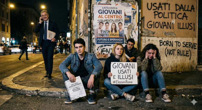 Giovani e politica: la trappola dell’invisibilità e l’errore fatale delle false promesse